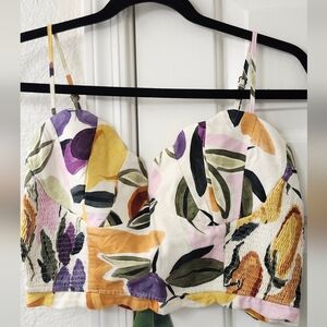 Farm Rio Fruit Multicolor Crop Top